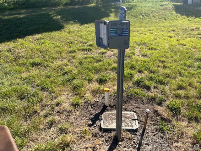 Exterior view of a water meter