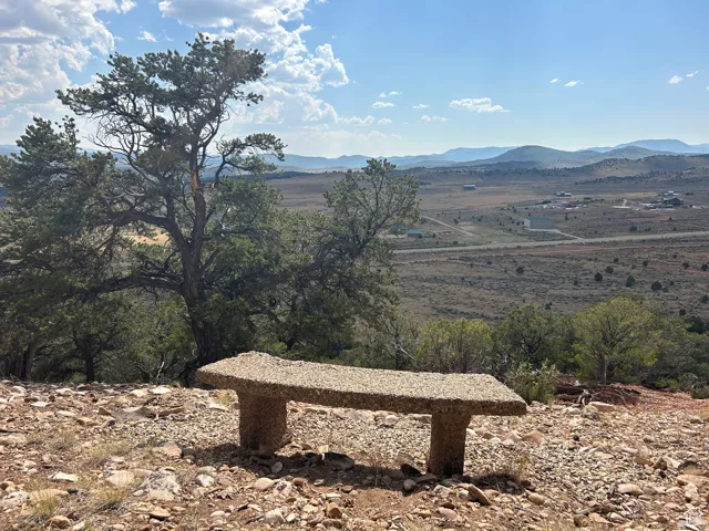 View of mountain background