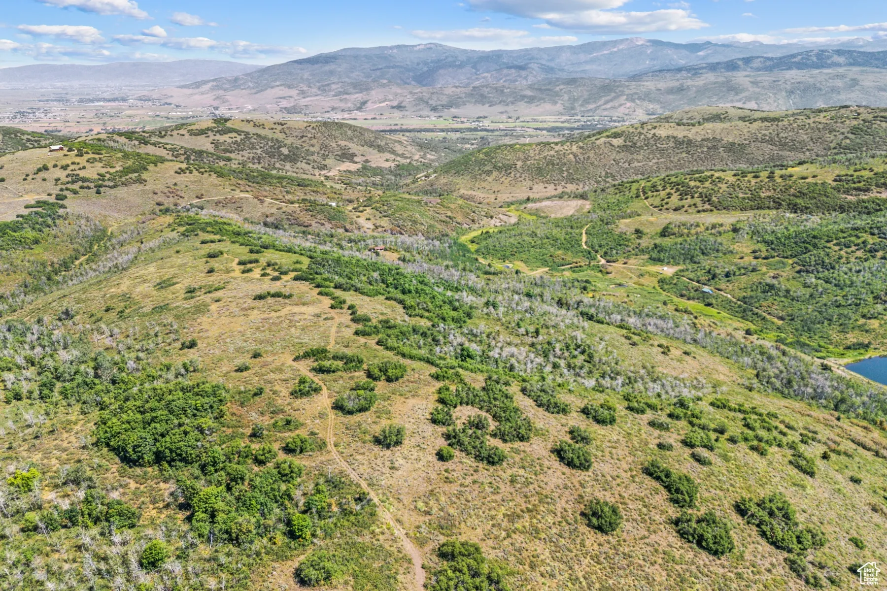 View of mountain backdrop