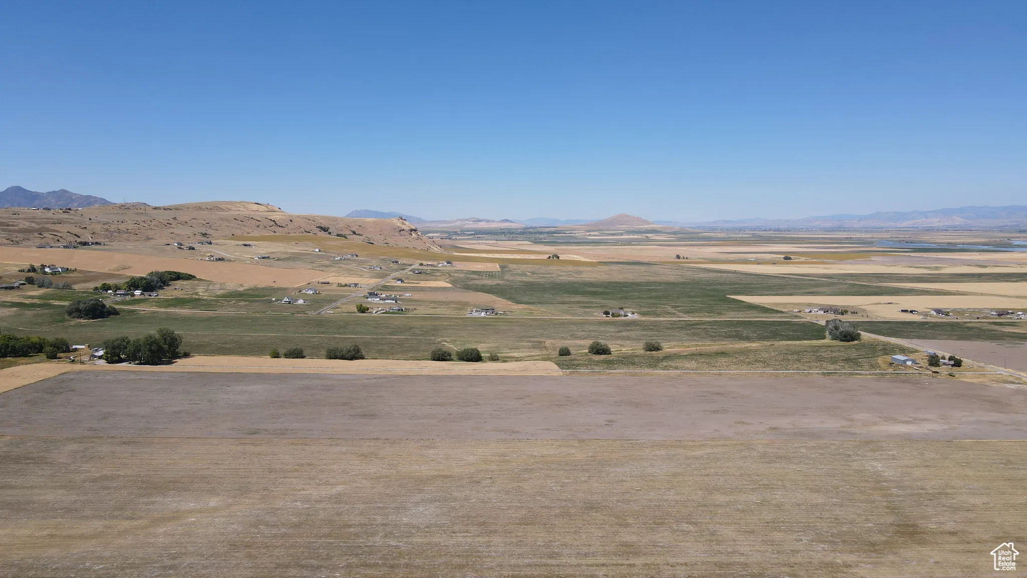 Mountain view featuring rural landscape