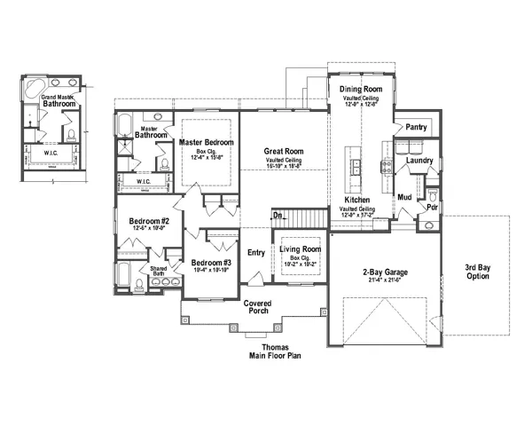 View of floor plan / room layout