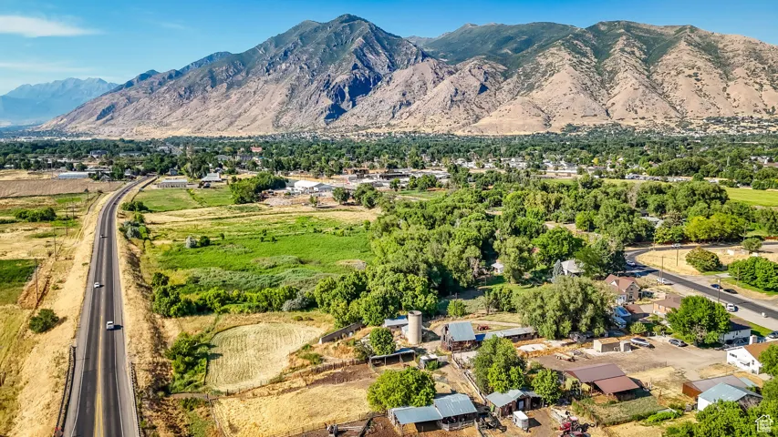 View of mountain backdrop