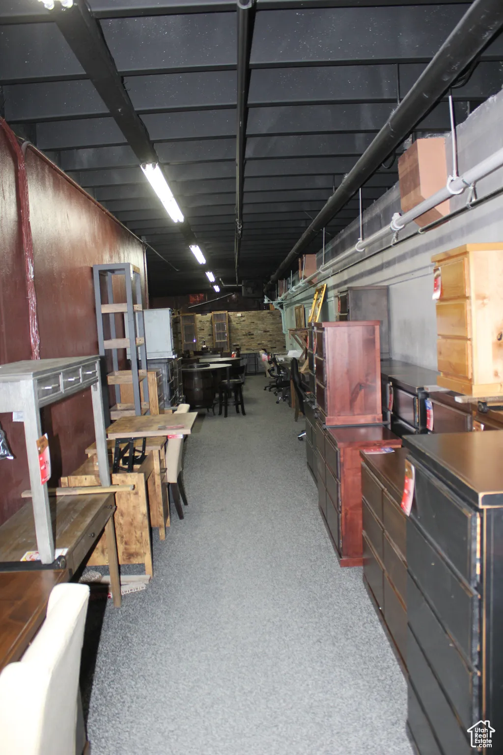 Misc room featuring carpet floors