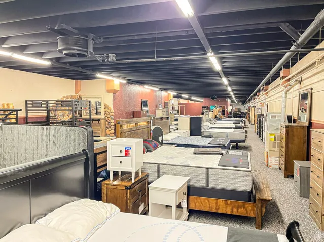 Miscellaneous room featuring carpet floors