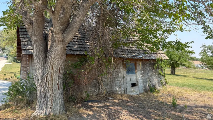 View of outdoor structure
