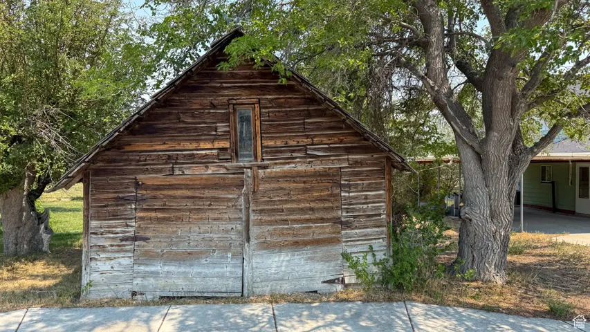 View of outdoor structure