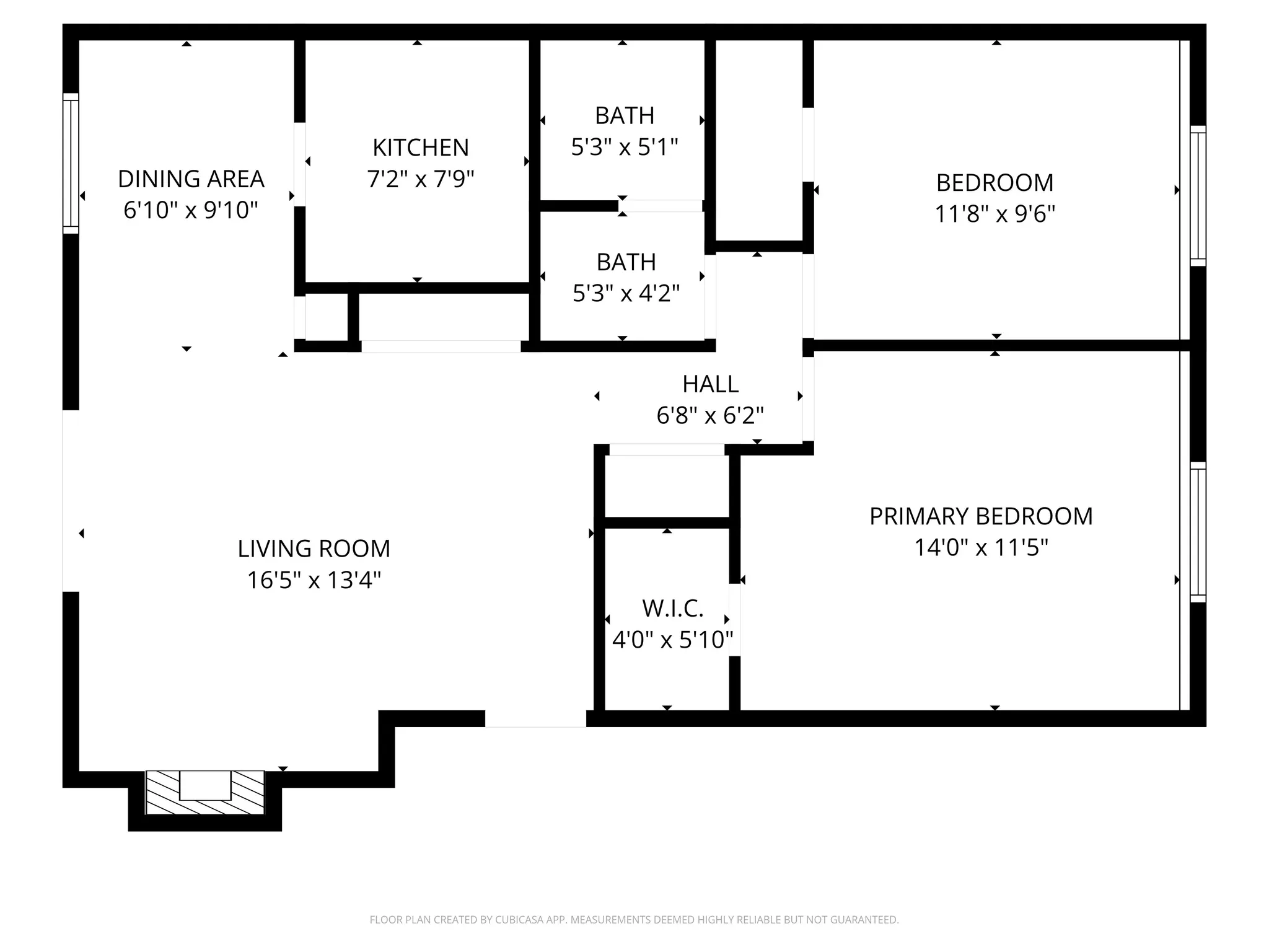View of home floor plan