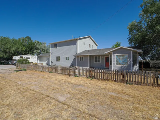 Rear view of house