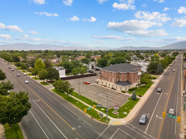 Bird's eye view of mountains