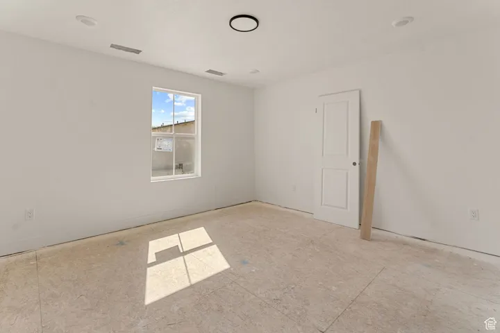 View of spare room