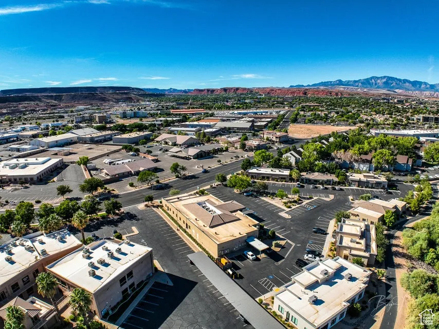 Aerial view of mountains
