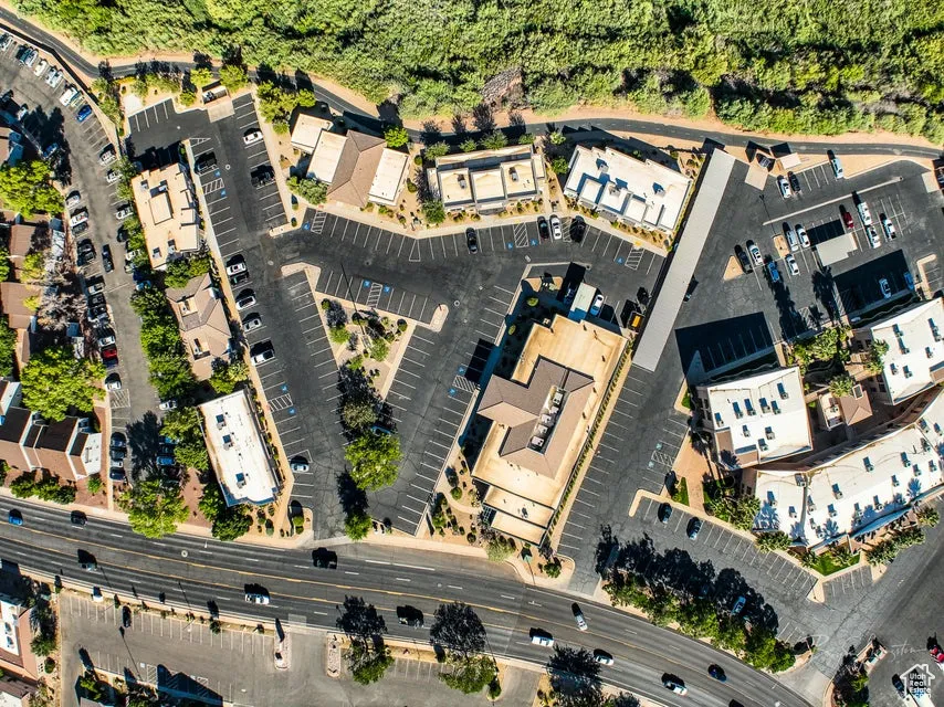 Aerial overview of property's location