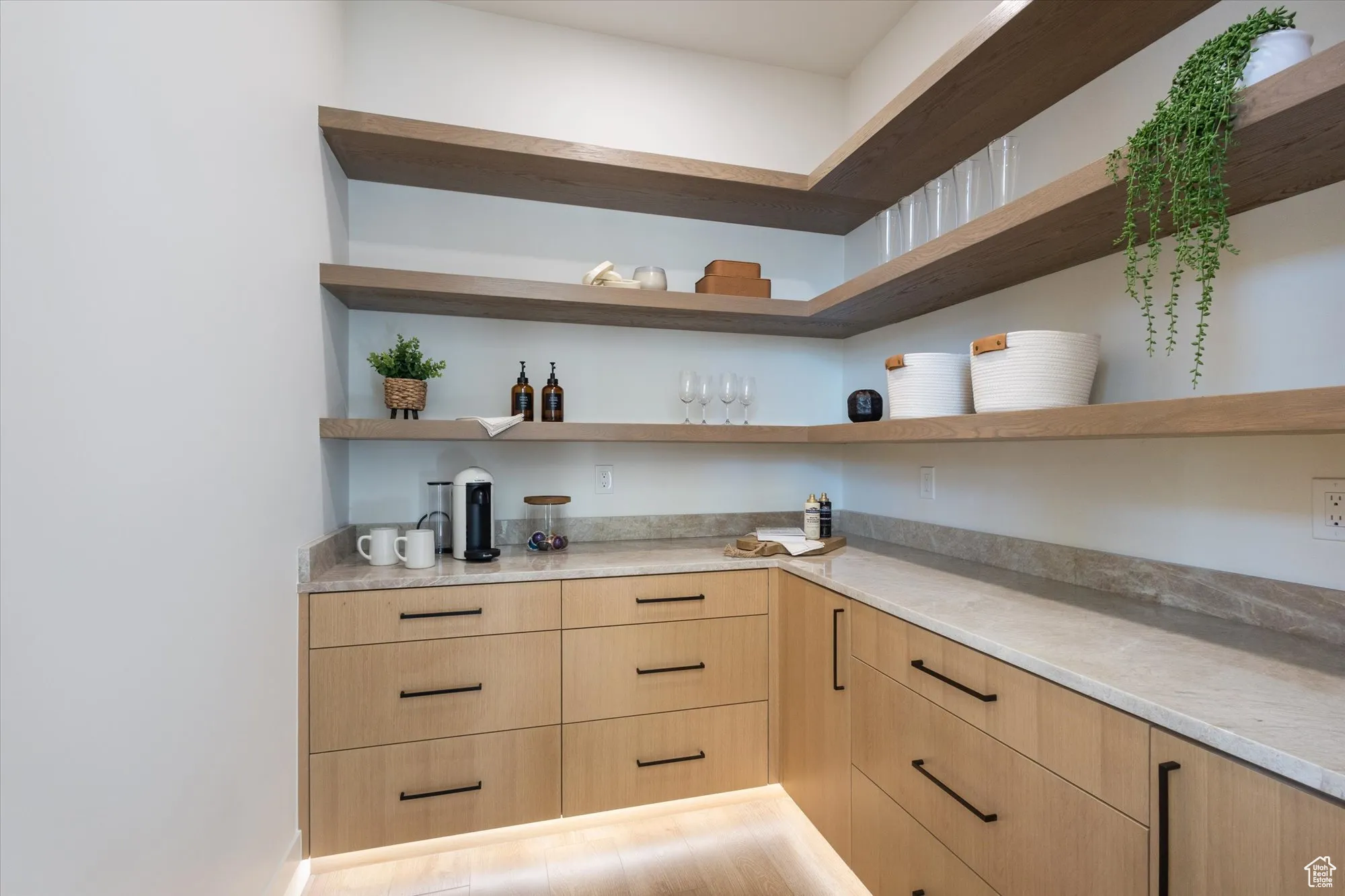 View of storage area