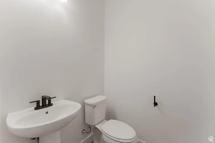 Bathroom with baseboards