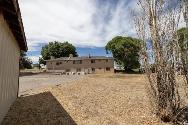 Rear view of house