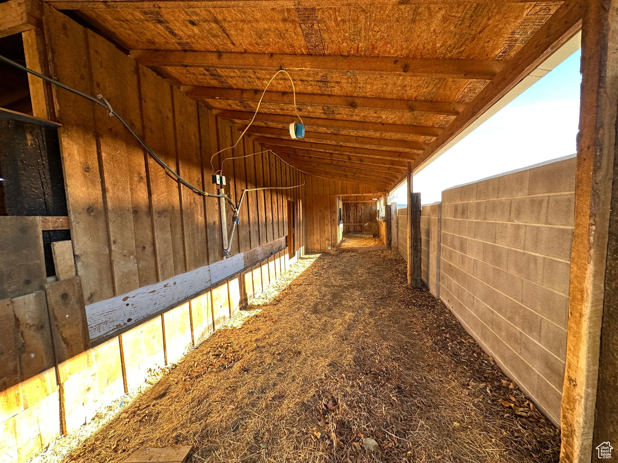 View of stable