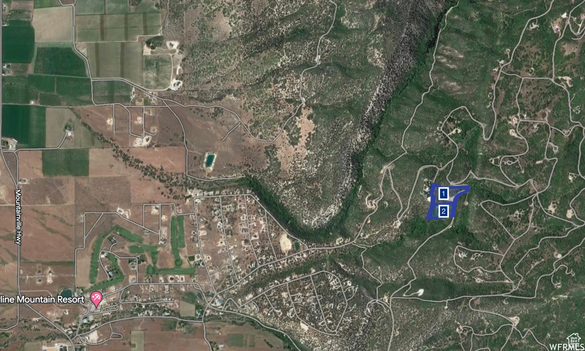 Map from town to lots