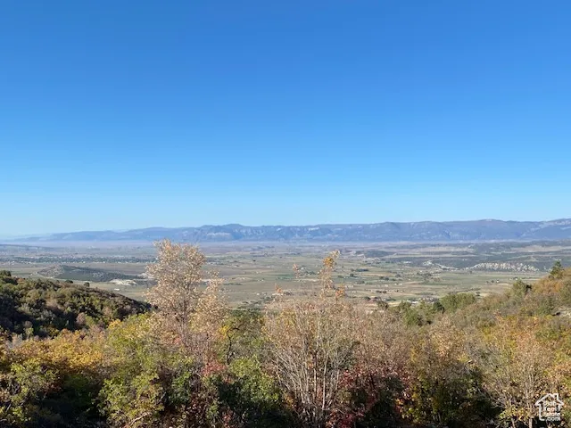 Valley view from lot