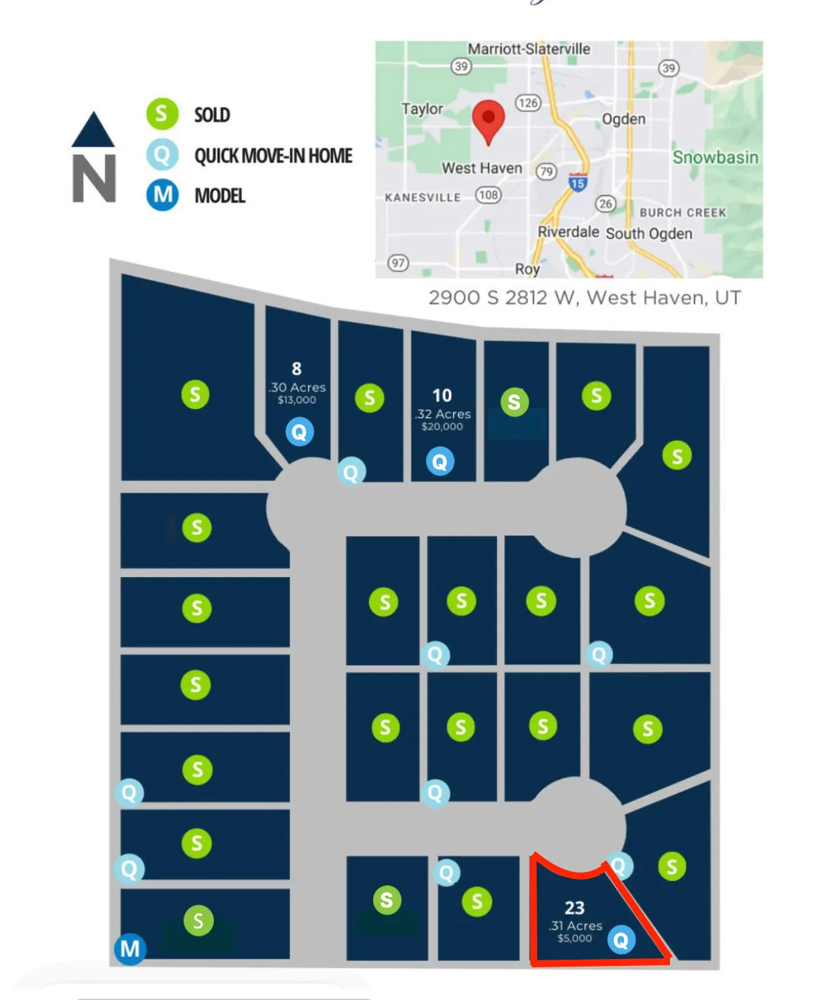 View of miscellaneous listing collateral