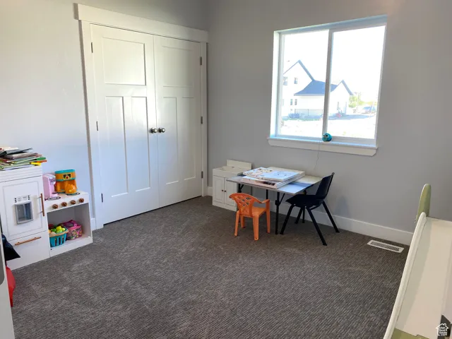 1 of 3 bedrooms on the main with large closet