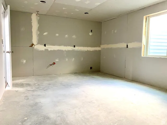 Bedroom or Kitchen.  All plumbed and stubbed out.
