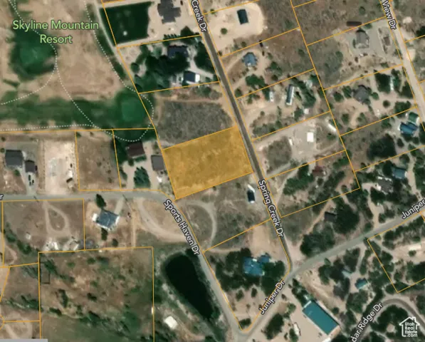 Map / location with property boundaries highlighted
