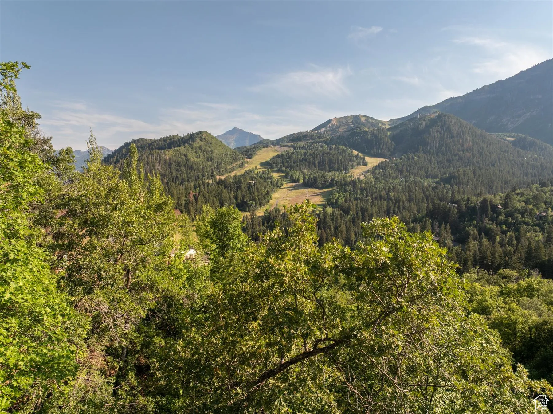 Views of the ski runs at Sundance Resort