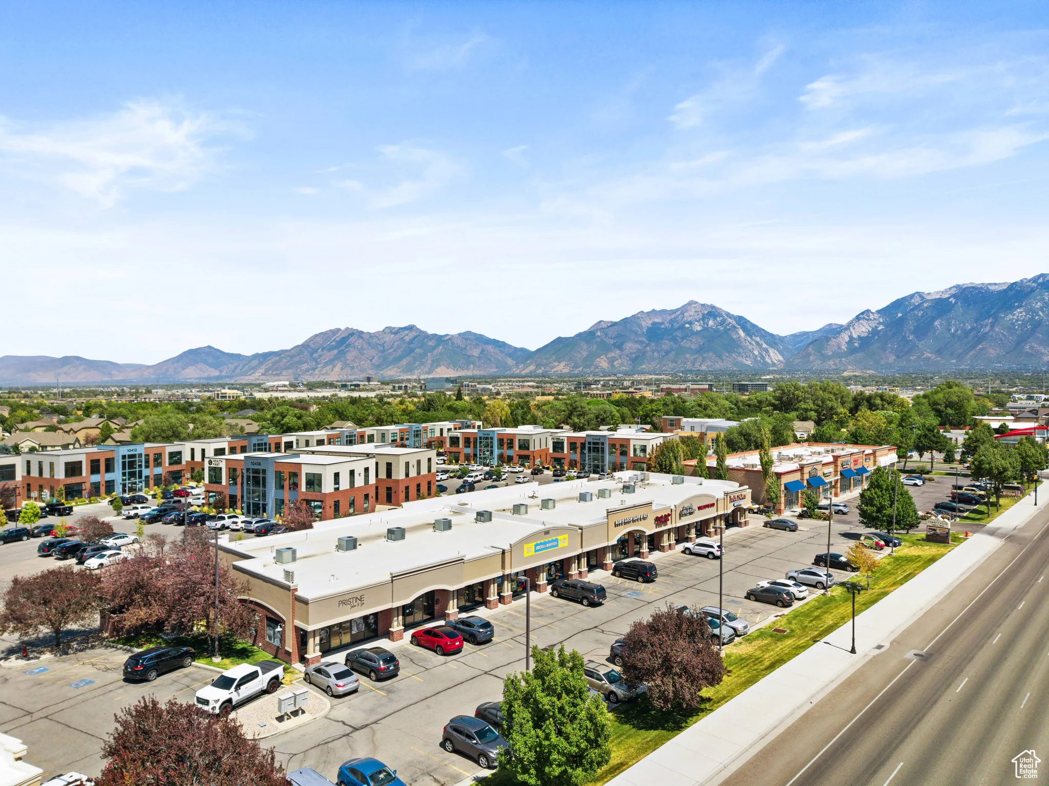 View of mountain backdrop