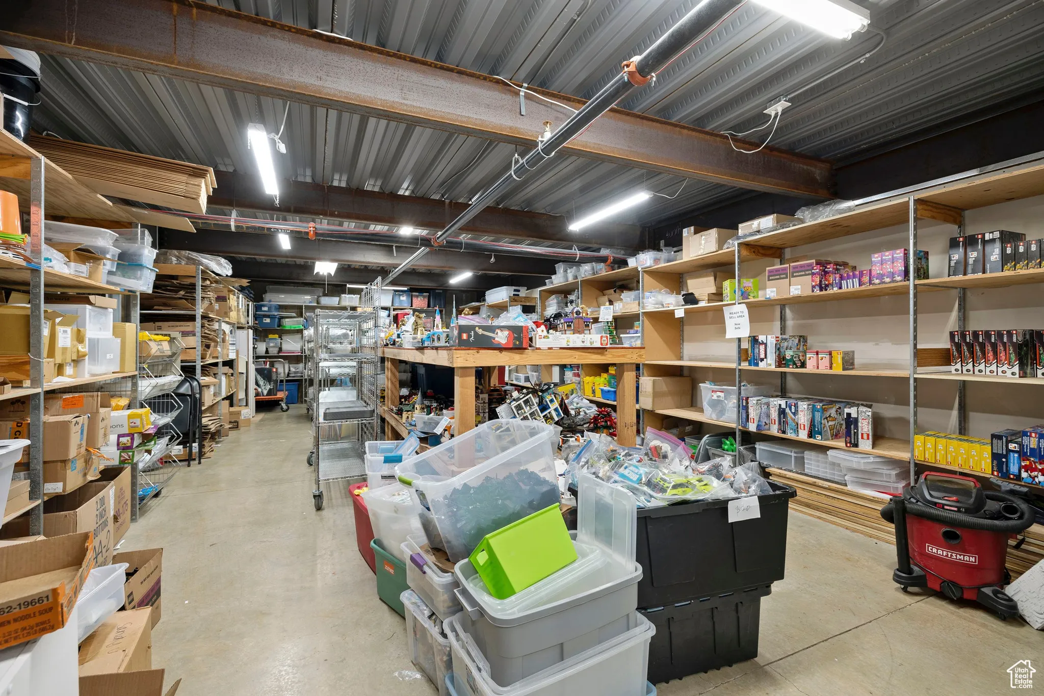 View of storage room
