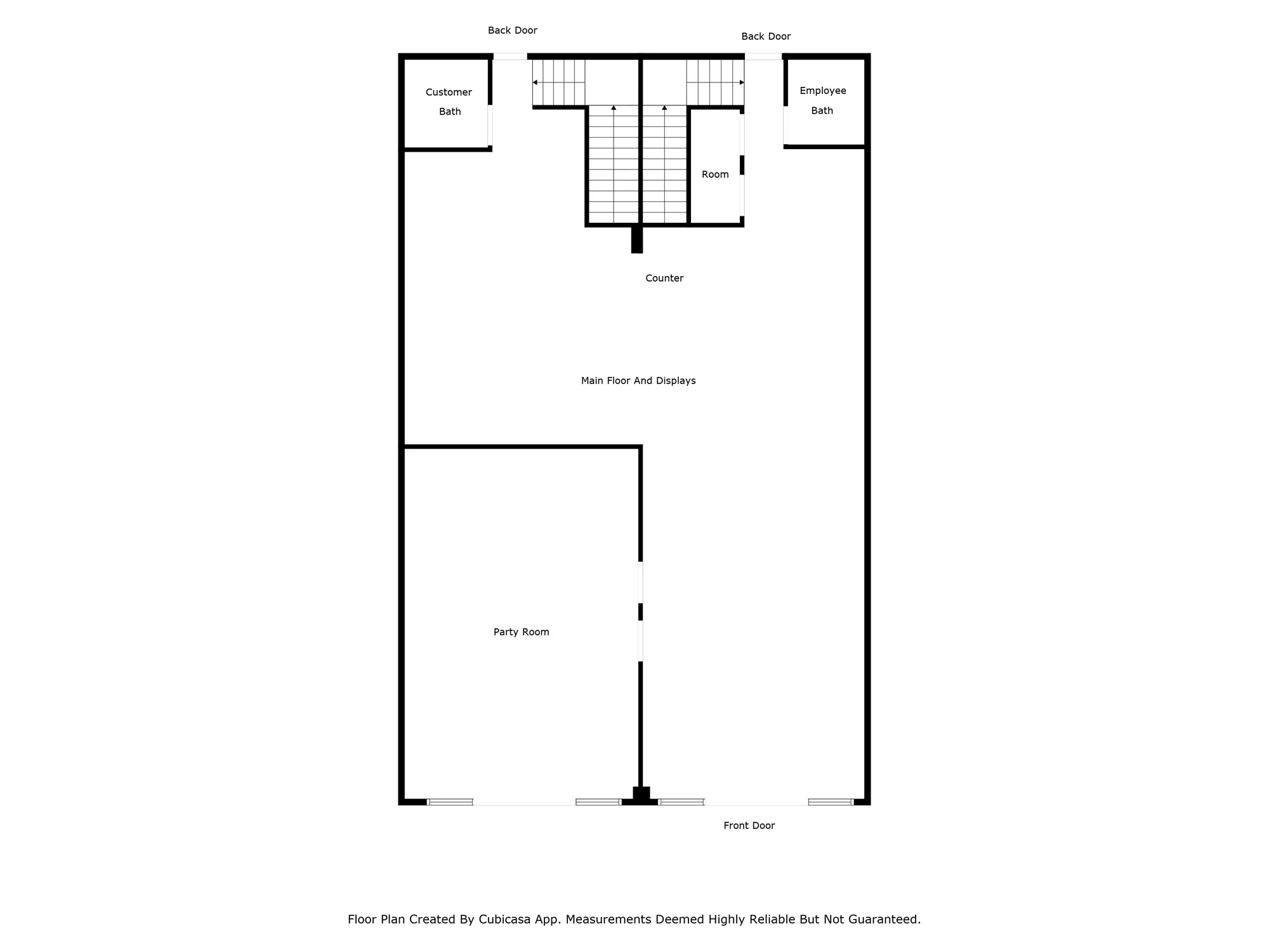 Upstairs Floor Plan