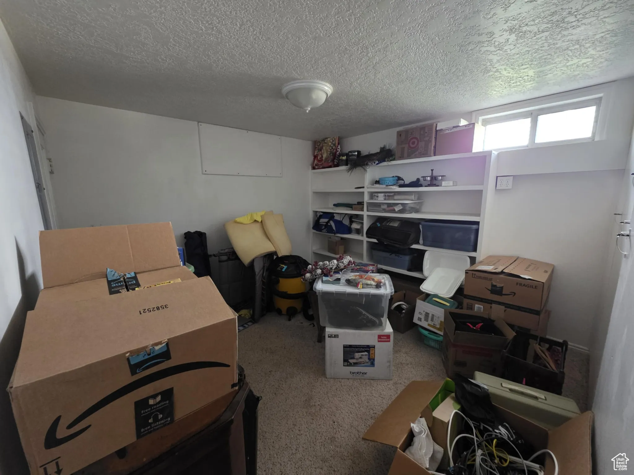 View of storage area