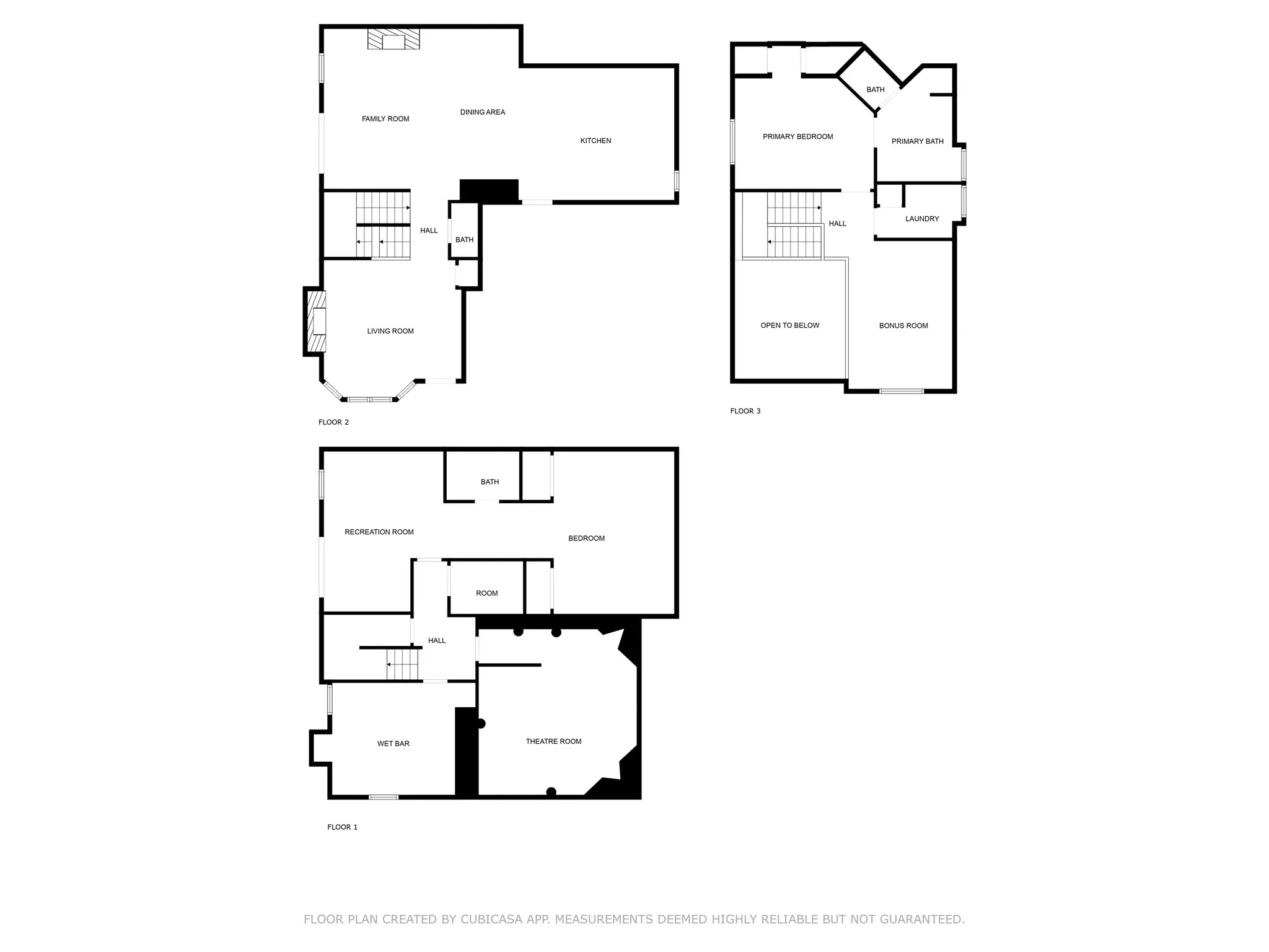 View of room layout