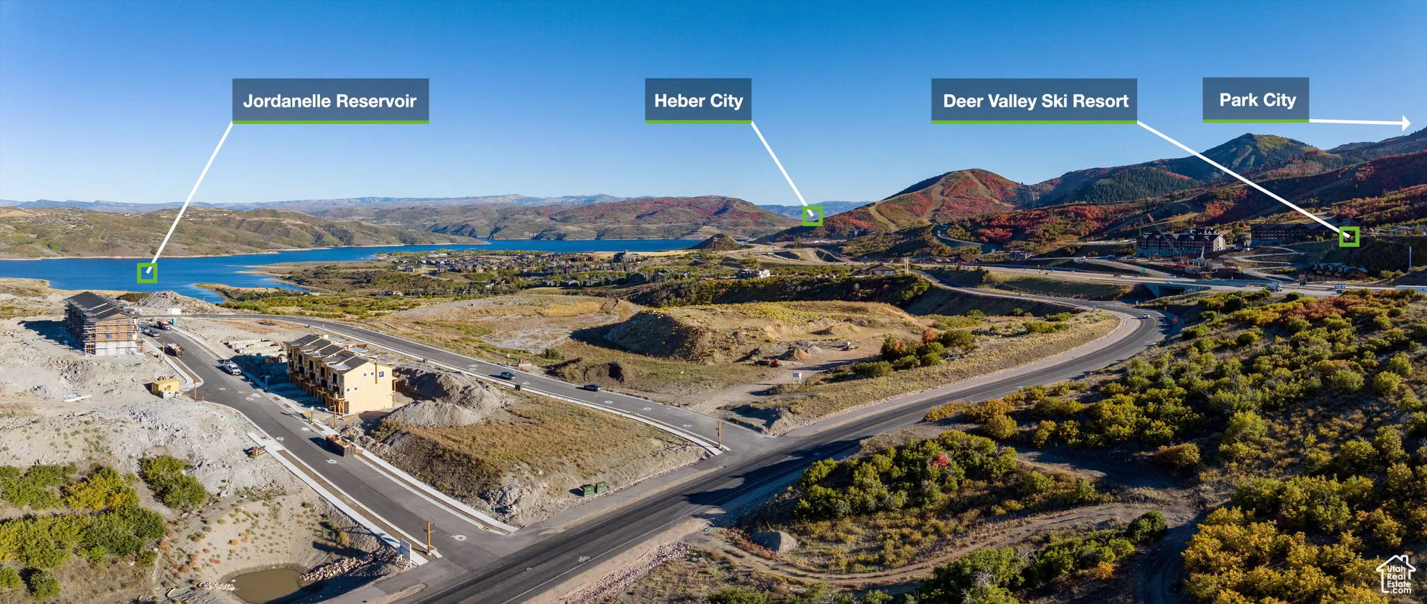 Spend your days at Jordanelle Reservoir, where you can boat, paddle, and play against a backdrop of stunning mountain views!