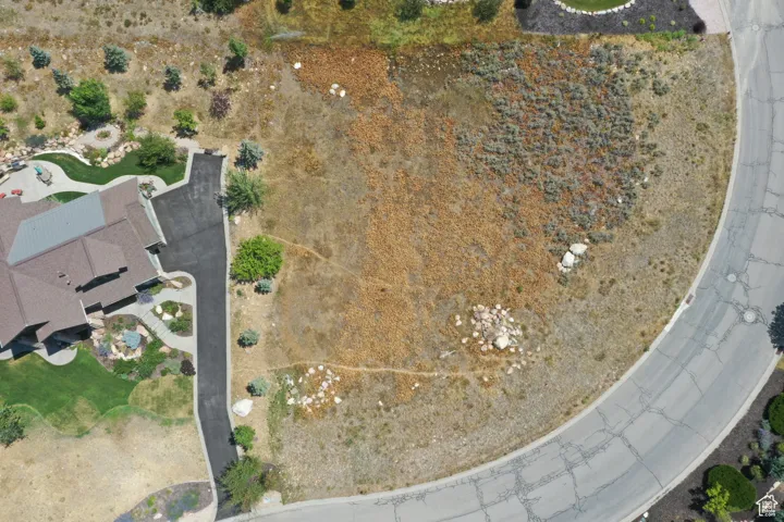 Aerial view of property's location