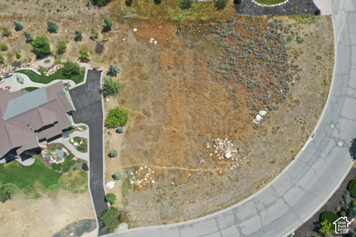 Aerial view of property's location