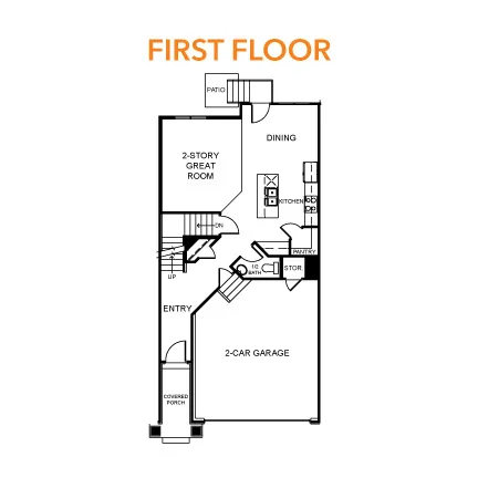 View of home floor plan