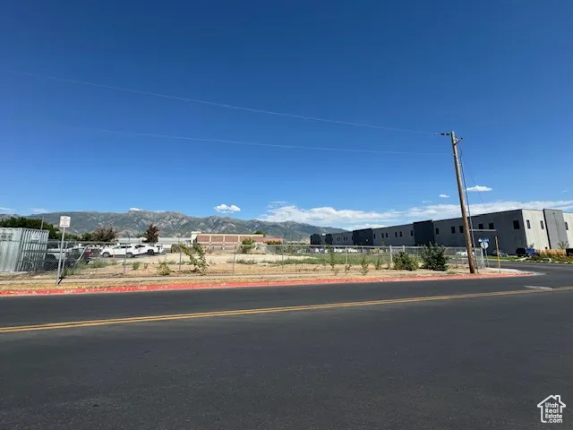 View of asphalt road with a mountain view