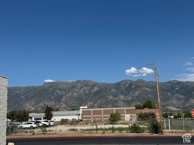 View of mountain background