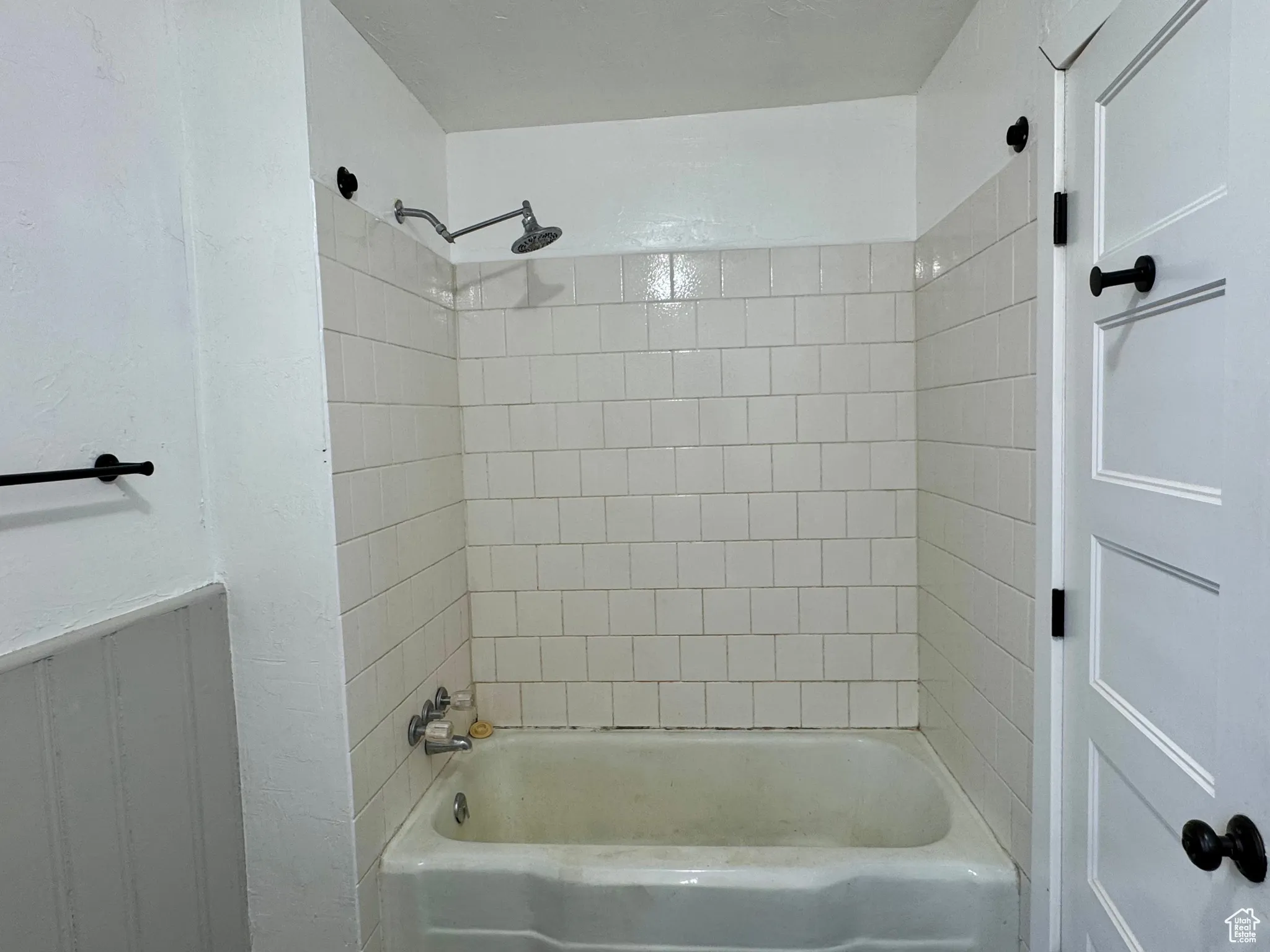 Bathroom featuring  shower combination