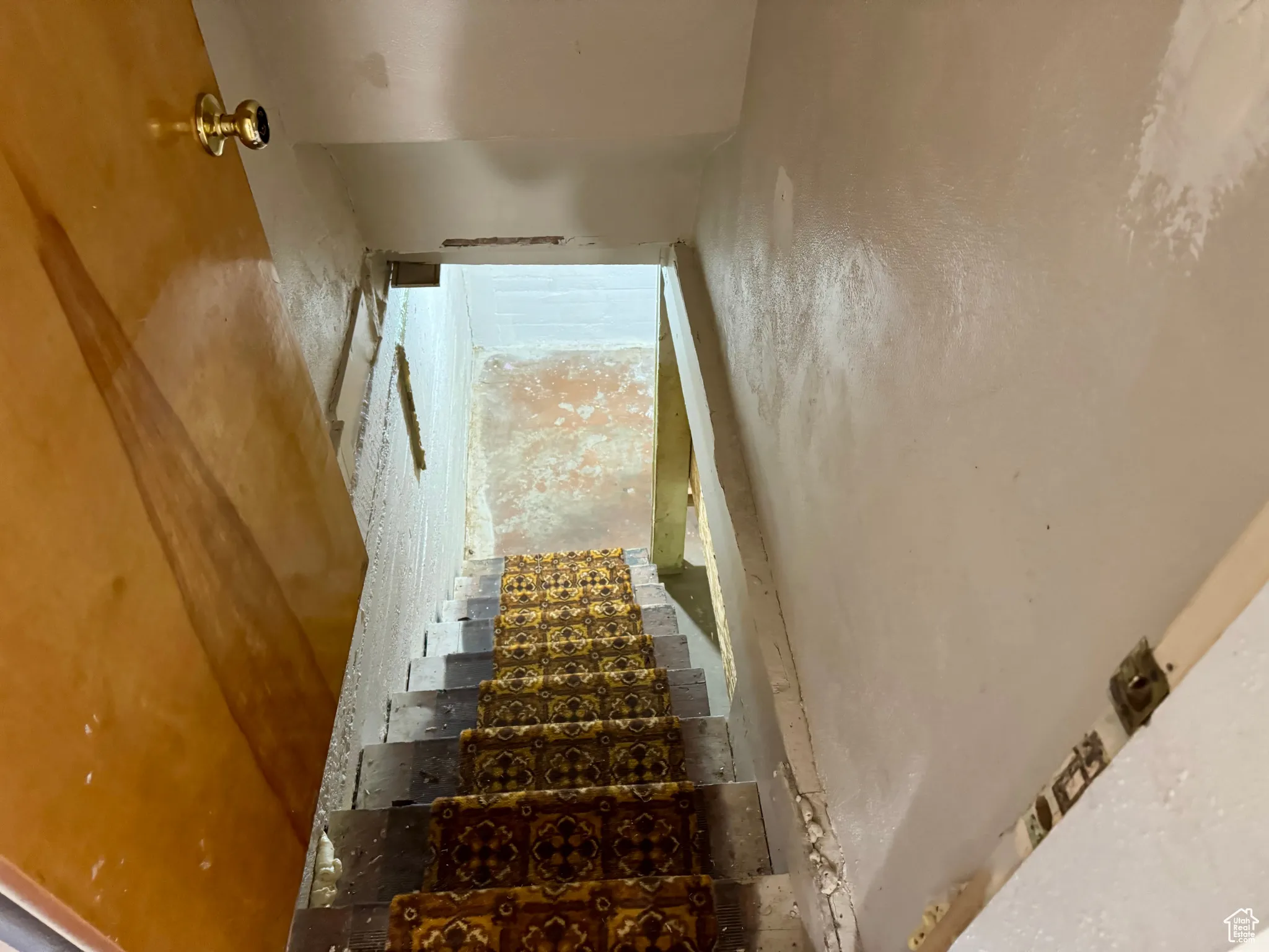 View of stairway