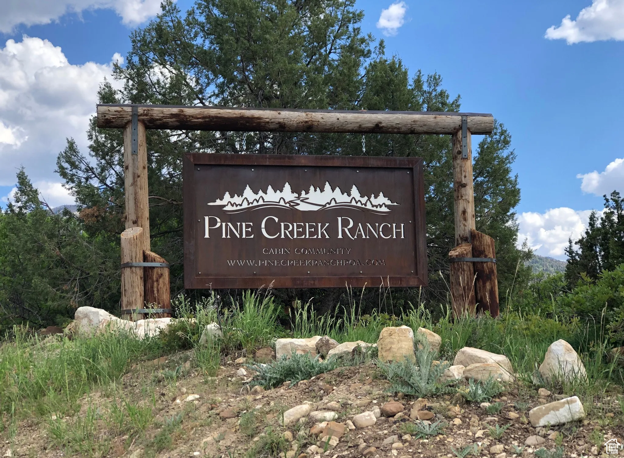Sign near the main road