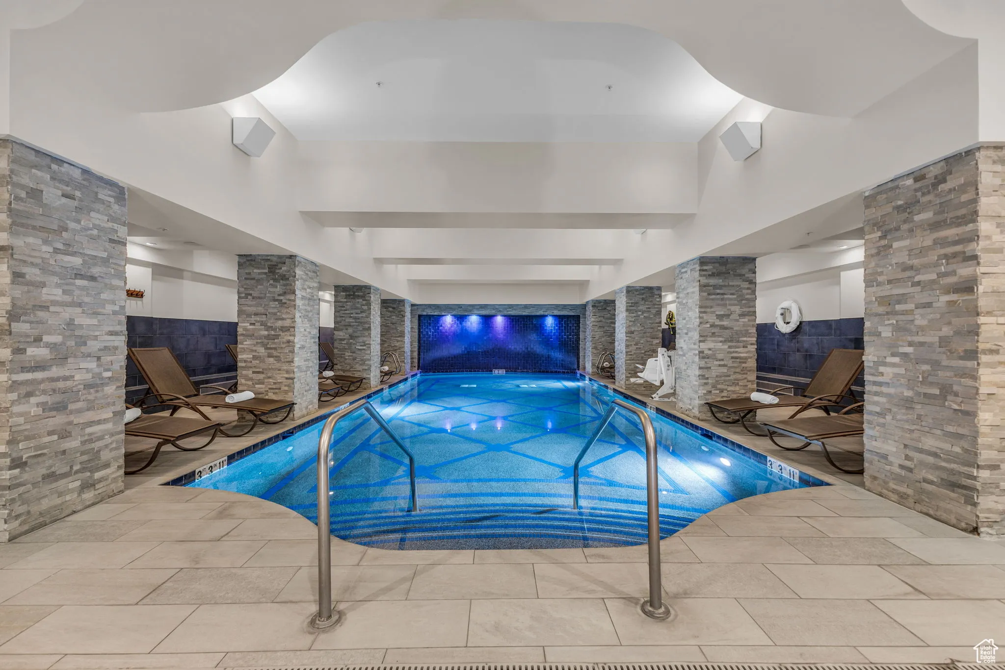 View of indoor community pool