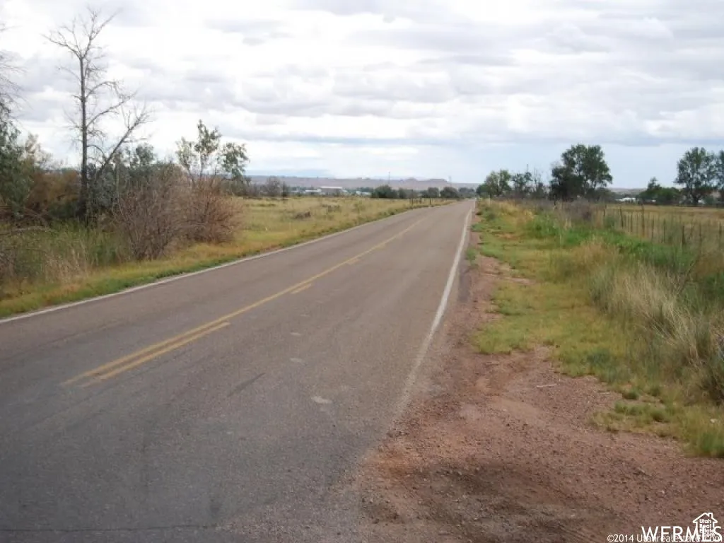 View of asphalt road