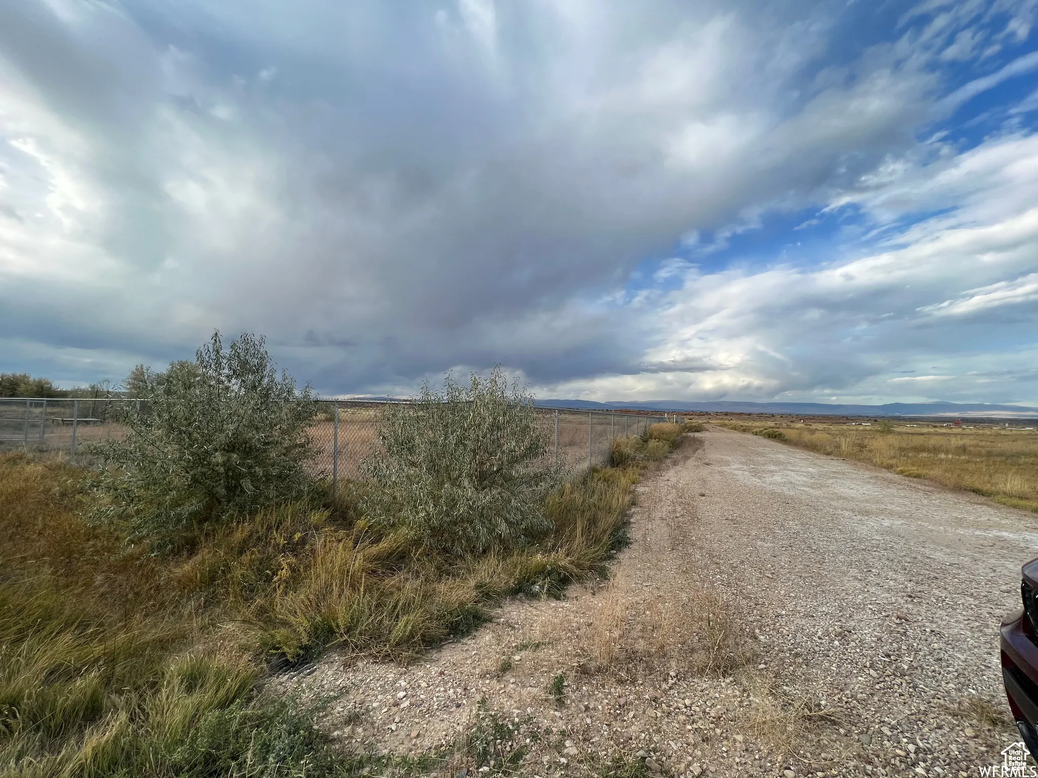 View of road featuring a view of countryside