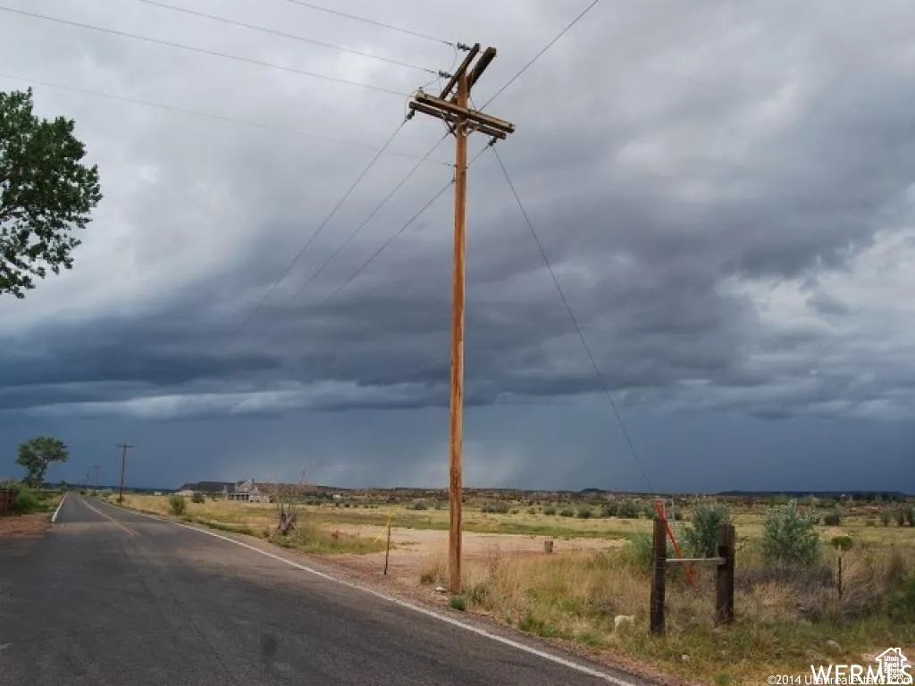 View of asphalt street