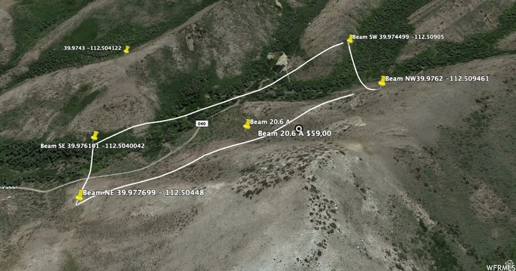 Map of property location