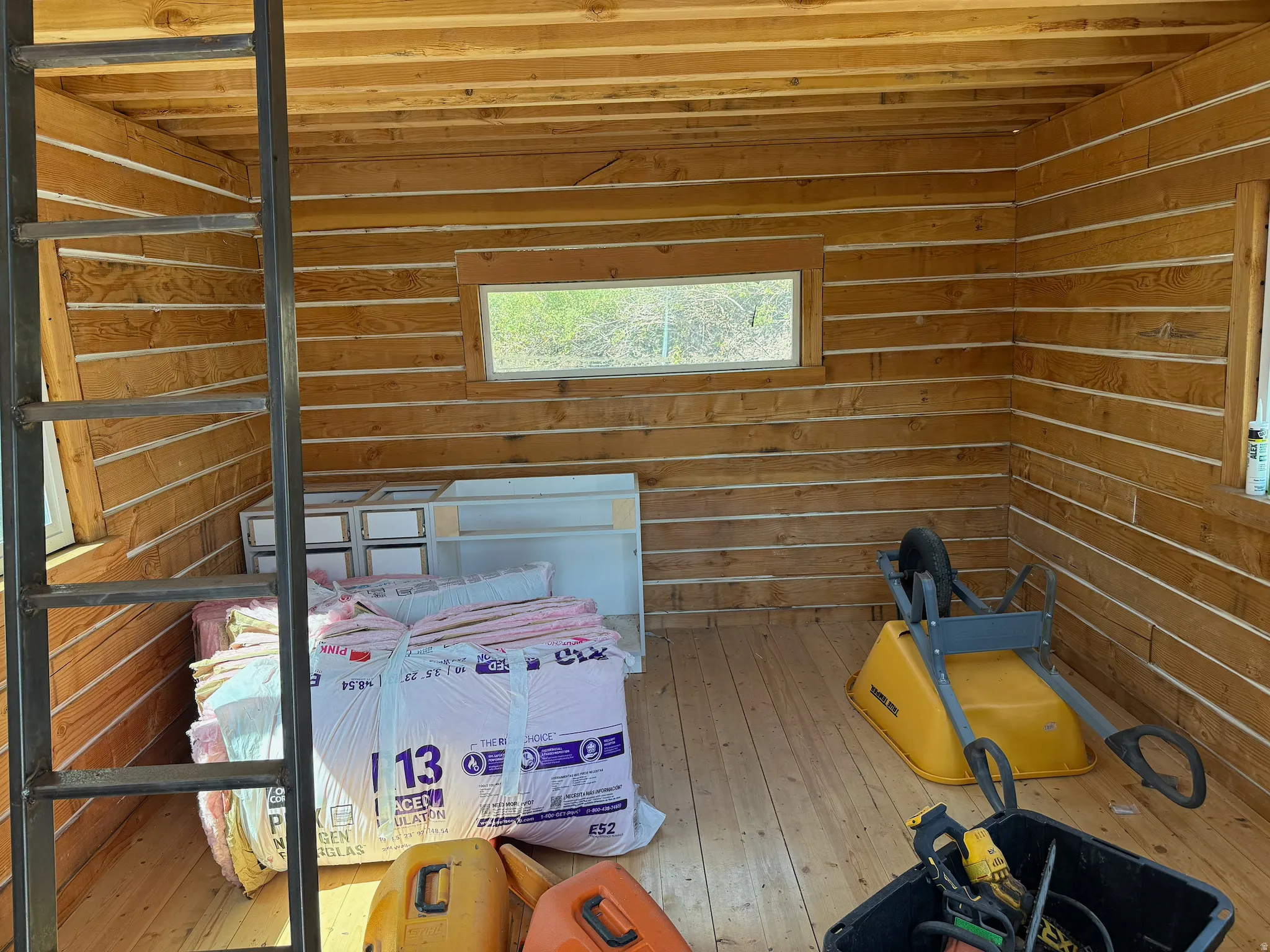 View of storage area