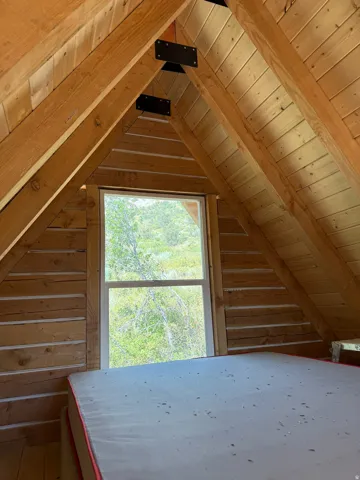 View of attic