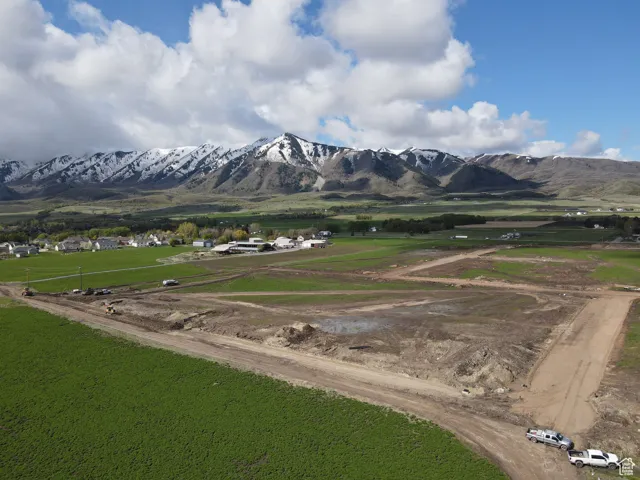 Mountain view featuring rural landscape