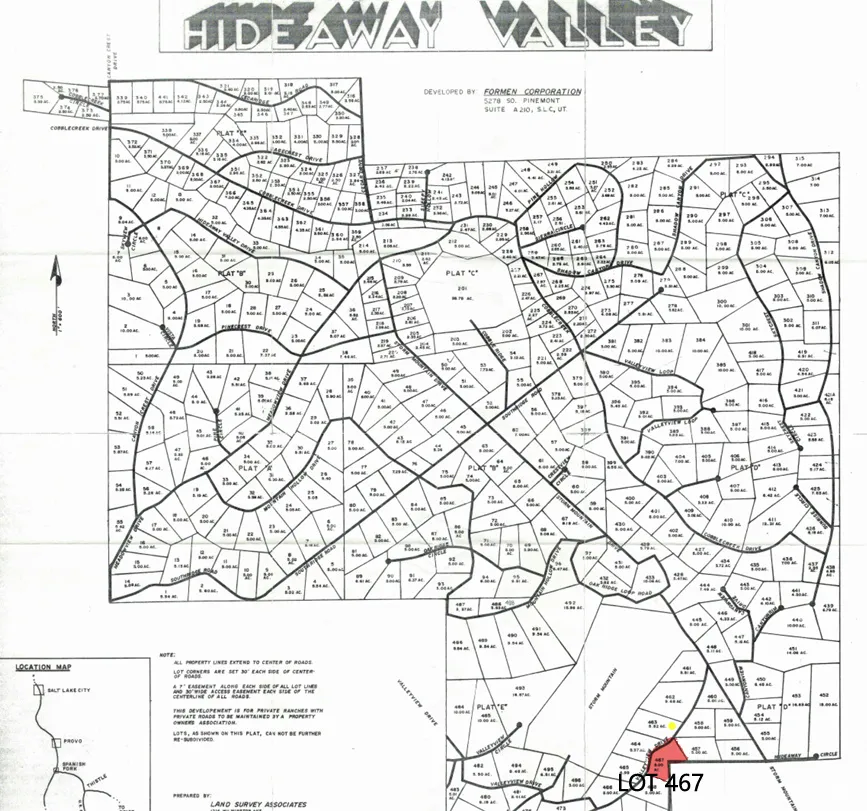 Parcel map